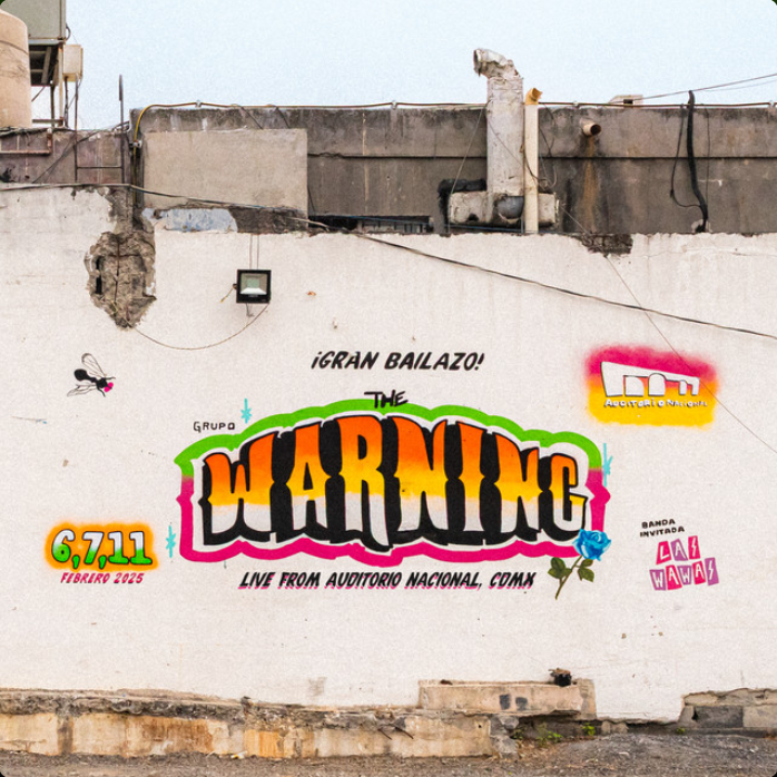 The Warning Live Album Cover Artwork of the album Live from Auditorio National, CDMX by The Warning.